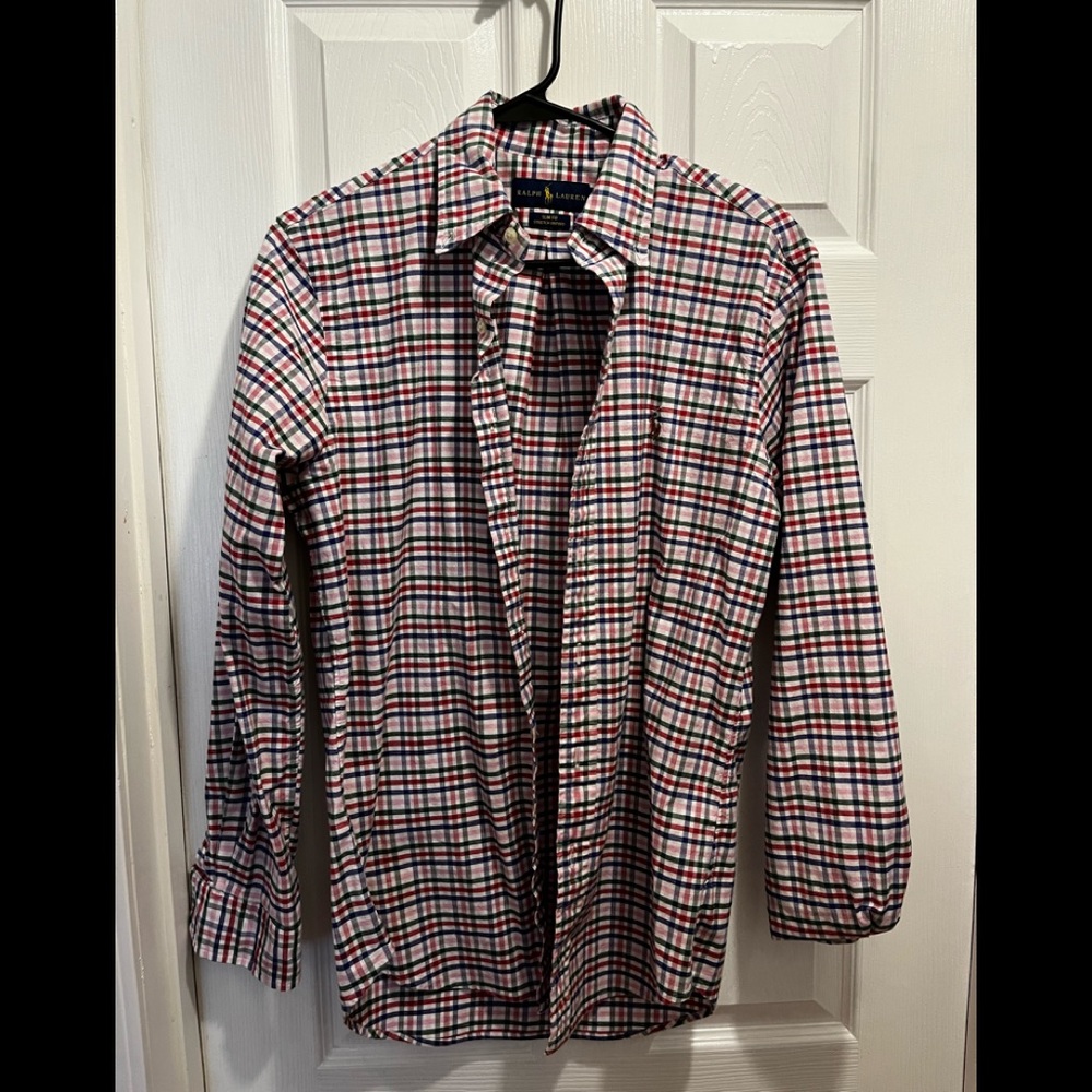 Ralph Lauren Long Sleeve Button down Polos